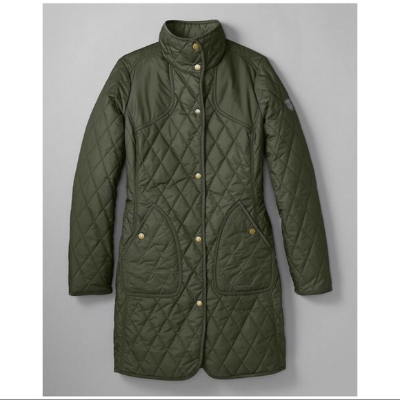 Eddie Bauer Womens Year Round Quilted Field Jacket